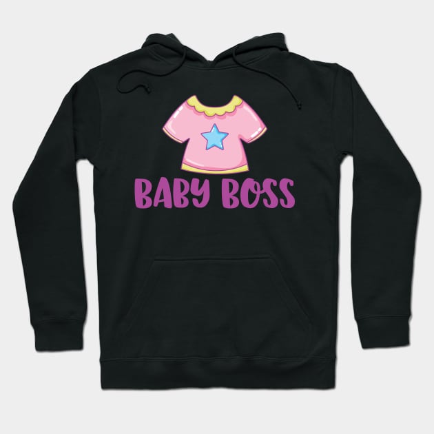 Baby Boss Hoodie by DarkTee.xyz